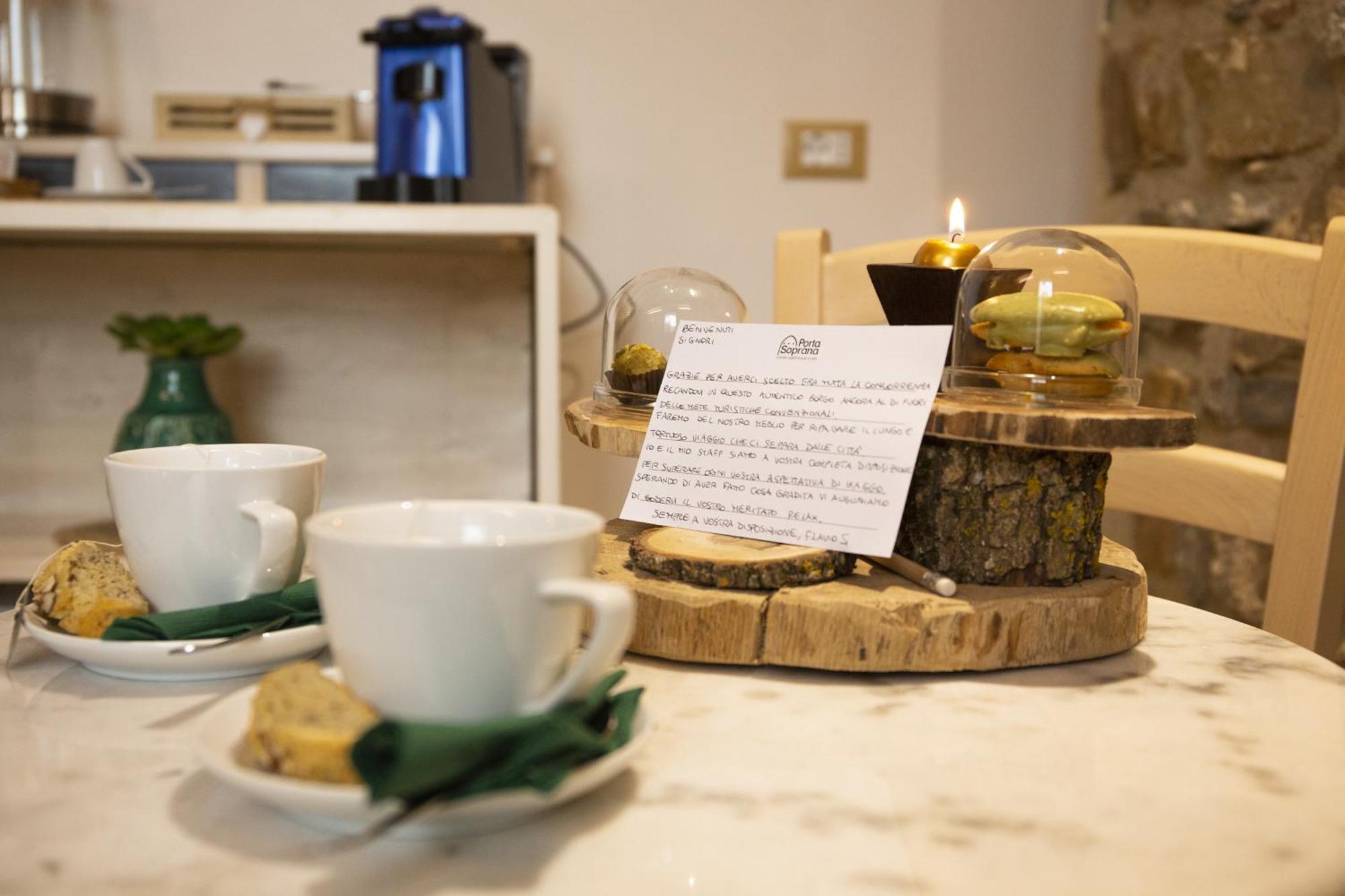 Porta Soprana Luxury Guest House&spa Couette-café